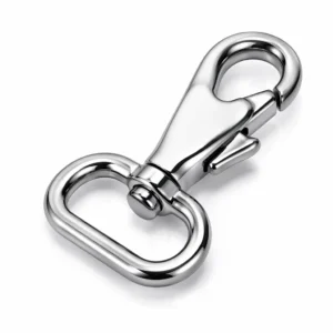 Heavy-Duty Metal Belt Buckle - Mirror Chrome