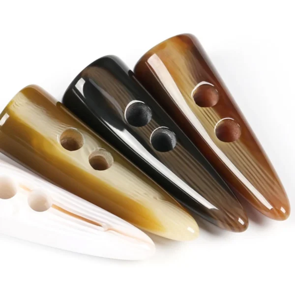 Luxury Polished Real Horn Suit Button