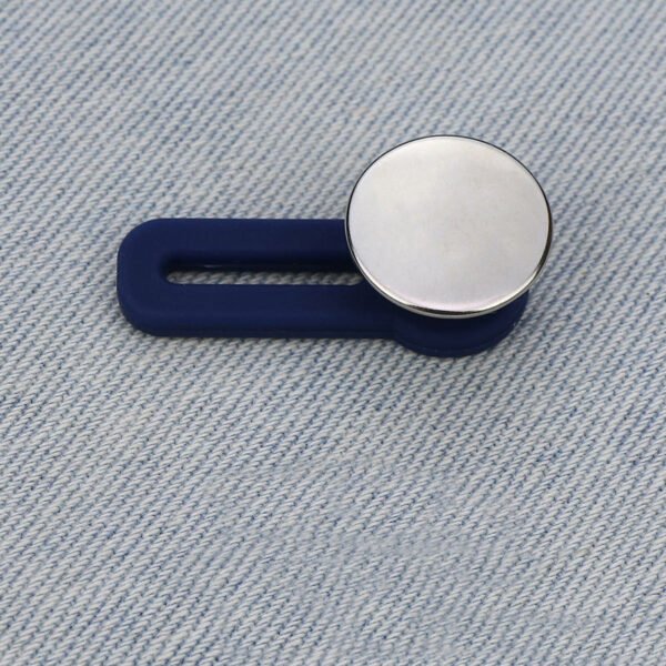 Metal Nail-free Buttons Removable Telescopic Waist Extender Button Universal Buckle for Jeans