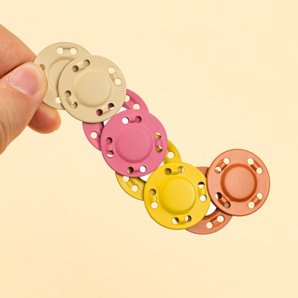 Minimalist Metal Magnetic Snaps, Strong Invisible Male-Female Fasteners for Garment Accessories